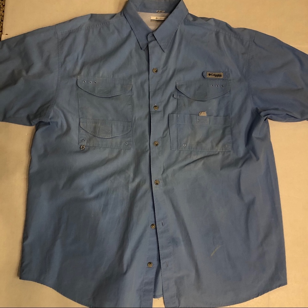 Columbia PFG Short Sleeve Sz XL